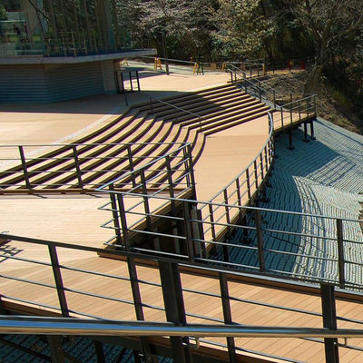 WPC Hout Plastic Composite Floor Deck Board 2900mm Lengte Op maat