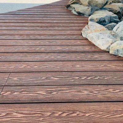 Goede prijs. Textured 3D Composite Decking Embossing Wood Plastic Composite Decking online