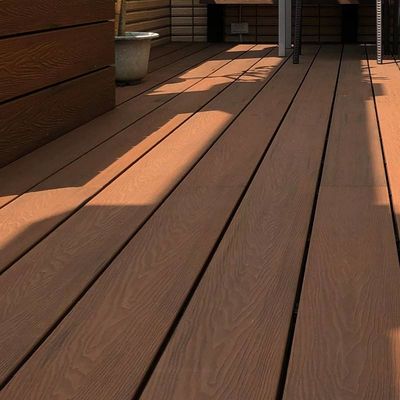 Goede prijs. 3D hout kunststof composiet bekleding Dekbedekking Buiten plastic dekplaten WPC online