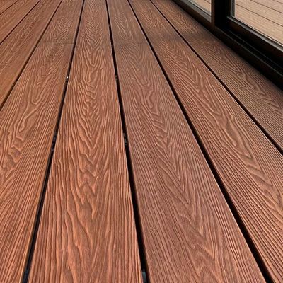 Goede prijs. Veiligheid 3D Composite Decking Brandbestendige Composite Backyard Deck Board online