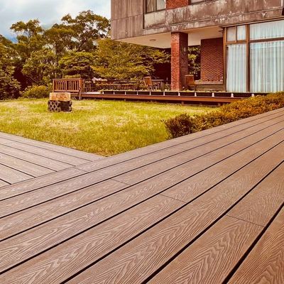 Goede prijs. Tuin WPC 3D Panel Waterdicht Hout Plastic Composite Decking Leveranciers online