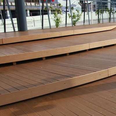Goede prijs. Waterdicht WPC-dekplank Extrudeerde buitenvloer van hout en kunststof online