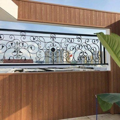Goede prijs. Composite WPC houten paneel Buiten brandwerend Buiten houten wandbekleding online