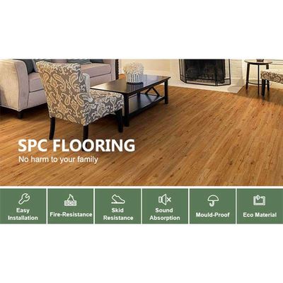 Goede prijs. Residentiële Luxe SPC vloeren Interieur SPC plank vloeren BP textuur online