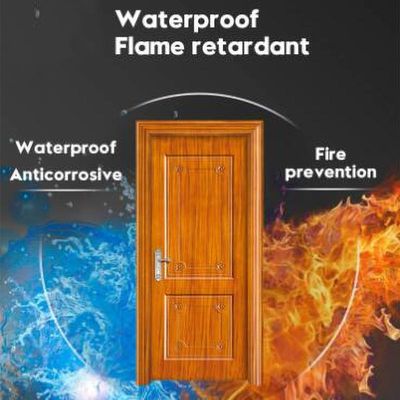Goede prijs. Gepersonaliseerde waterdichte WPC deur geluidsdichte hout polymeer composiet deuren online